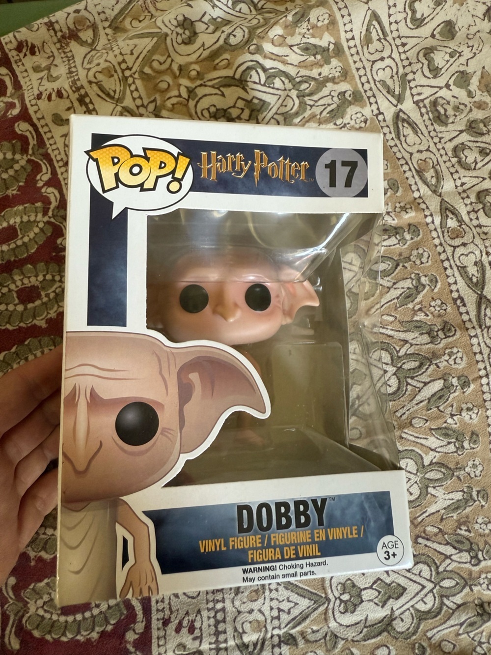Funko Pop! Harry Potter Dobby Vinyl Figure - Beige, Black, Navy